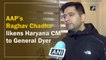 AAP’s Raghav Chadha likens Haryana CM to General Dyer