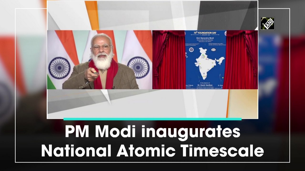 PM Modi inaugurates National Atomic Timescale