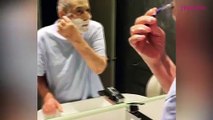 Mehmet Ali Erbil aylar sonra ilk kez tıraş oldu