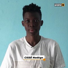 Les voeux de nouvel an de la footballeuse Cissé Nadège