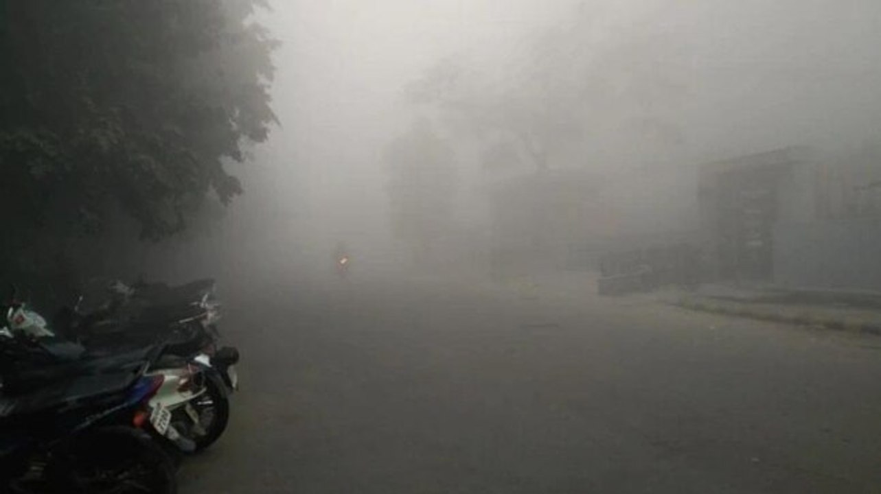 Delhi: Temperature surges to 11.4 degrees Celsius amid dense fog, cloud cover in capital
