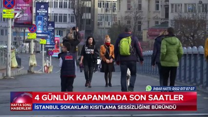 Hafta Sonu Haberleri - 3 Ocak 2021