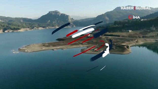 Artık gezi alanı... Sular çekilince ortaya çıktı!