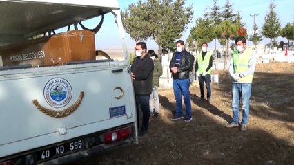 Cesetleri toprak altından çıkartılan genç çiftten Vildan İ. son yolculuğuna uğurlandı