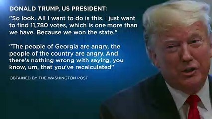 Kiszivárgott hangfelvétel: Trump telefonon kérte a georgiai szavazatok újraszámlálását