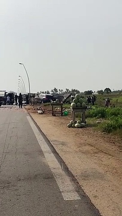 Le cortège d'Alassane Ouattara a fait un grave accident ce dimanche