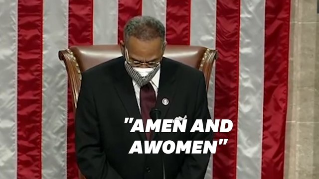 Le amen inclusif de cet élu démocrate n'a pas plu aux républicains