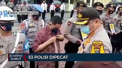 53 Polisi di Sumatera Utara Dipecat