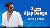 3 Times Ajay Devgn Spoke His Mind & Impressed His Fans, MUST WATCH I Racism I Promotes Solar Energy