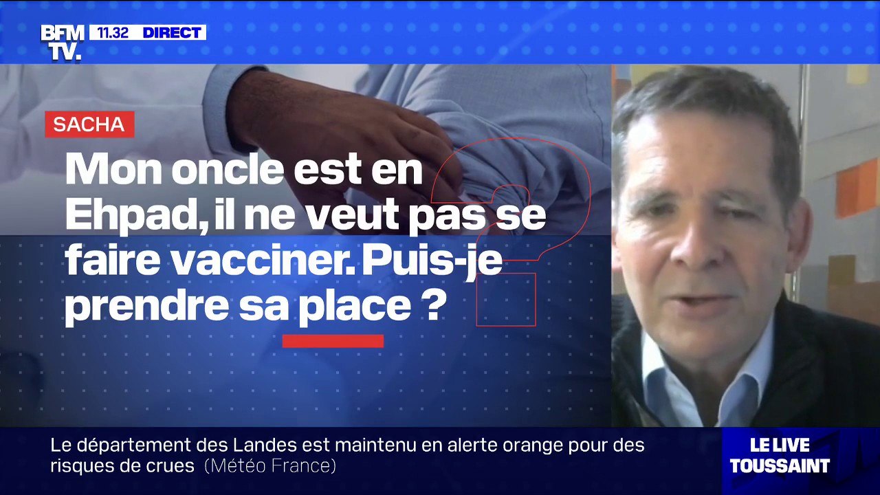 Puis-je prendre la place d'une personne qui ne veut pas se faire vacciner ? - BFMTV répond à vos questions
