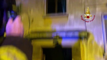 Trieste - Incendio in appartamento 8 persone intossicate (03.01.21)