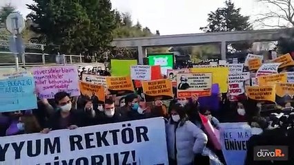 Boğaziçi ayakta: Kayyım rektör istemiyoruz