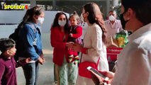 Sara Ali Khan and Parineeti Chopra Spotted at the Airport | SpotboyE