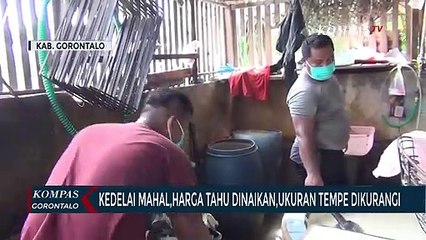 Kedelai Mahal,Harga Tahu Dinaikan,Ukuran Tempe Dikurangi