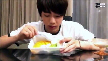 【日本語字幕】150820 ジンのVログ - EAT JIN in Thailandタイ【防弾少年団BTS Vlog 】
