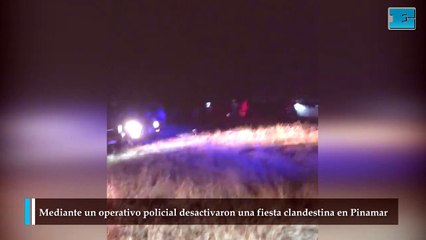 Mediante un operativo policial desactivaron una fiesta clandestina en Pinamar
