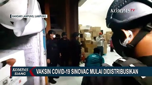 40.000 Lebih Dosis Vaksin Corona Sinovac Tiba di Lampung