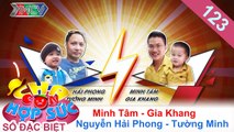 CHA CON HỢP SỨC | Tập 123 FULL | Nguyễn Hải Phong dạy con mạnh mẽ-Vũ Minh Tâm động viên con | 121116