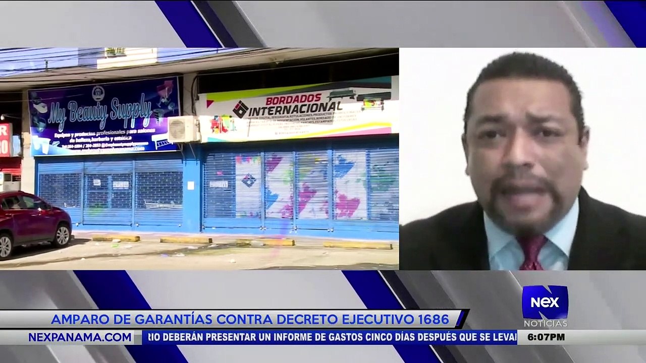 Entrevista al Abogado Juan Antonio Kuan, sobre el amparo de garantías contra decreto ejecutivo 1686  - Nex Noticias