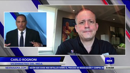 Entrevista a Carlo Rognoni, Viceministro del Mida - Nex Noticias