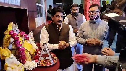 समारोह में ब्राह्मण बंधुओं ने लिया भाग