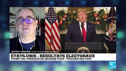 Le coup de fil "choquant" de Donald Trump faisant pression pour modifier les résultats électoraux