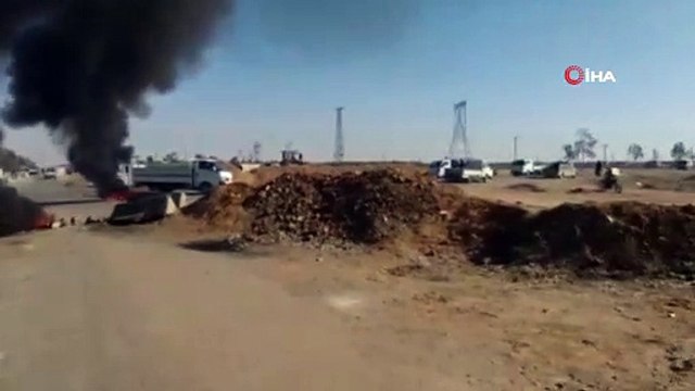 - Deyrizor'da halk, YPG/PKK'nın gençleri zorla silah altına alma çalışmasını protesto etti