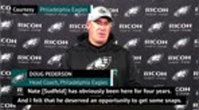 Pederson denies Eagles tanked as Washington clinch NFC East