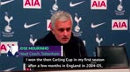 Download Video: 'Every competition important' as Mourinho chases fifth EFL Cup