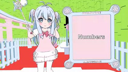 Learn Japanese The Cute Way ❄ Numbers ❄ Vocabulary Lesson 5