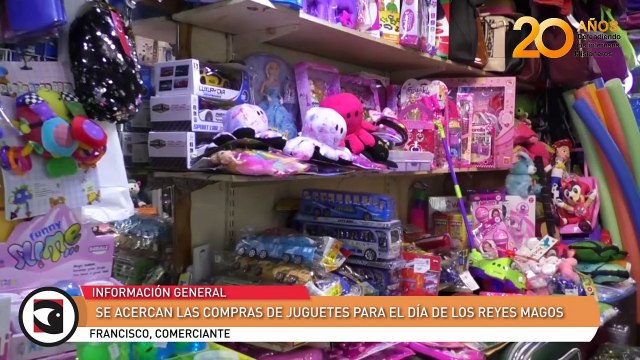 Se acercan las compras de juguetes para el día de los Reyes Magos