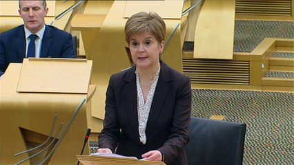 Nicola Sturgeon announces national lockdown in Scotland