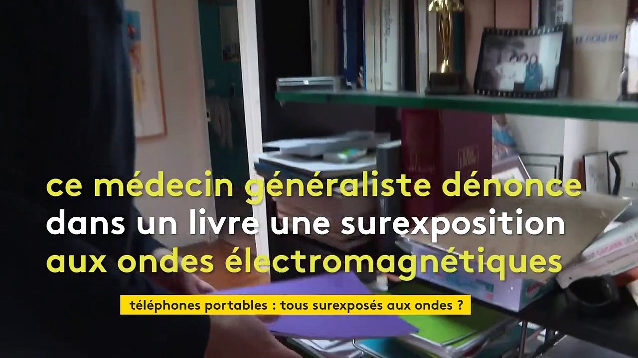 Dans un livre, un médecin dénonce les dangers des ondes émises par nos portables