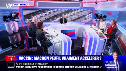 Story 1 : Emmanuel Macron peut-il vraiment accélérer la campagne de vaccination ? - 04/01