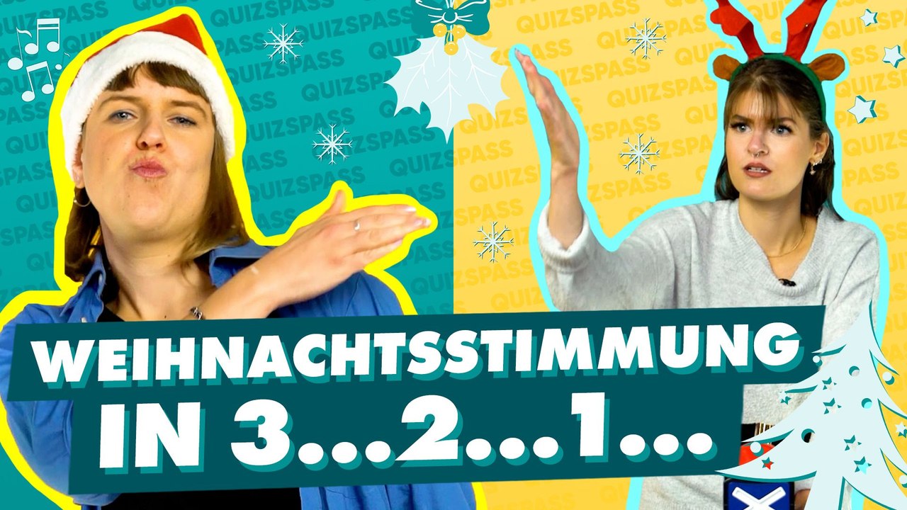 Hättest du alle 20 Weihnachtslieder in 3 Sekunden erraten?