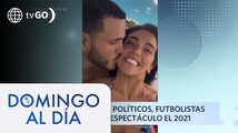 Así recibieron políticos, figuras del espectáculo y futbolistas el 2021 | Domingo Al Día