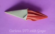 How to Make Paper Ice Cream- Origami Ice Cream- DIY Ice Cream- DIY/ Curious DIY with Gayu