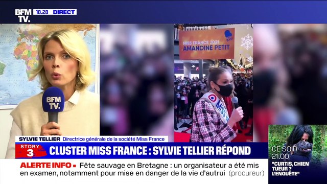 Story 4 : Sylvie Tellier répond à la polémique autour du cluster Miss France - 04/01