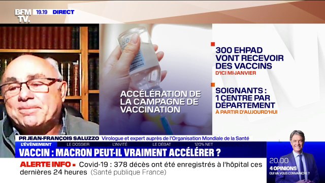 Le professeur Saluzzo appelle à arrêter de dénigrer la campagne de vaccination contre le Covid-19