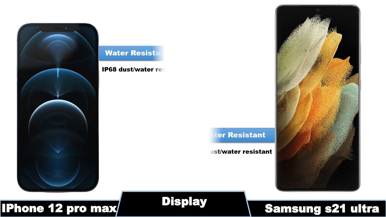 IPHONE 12 PRO MAX VS SAMSUNG S21 ULTRA 5G SPECS COMPARE