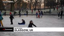 Scots make most of cold snap ahead of month-long COVID lockdown