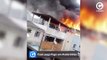 Incêndio atinge imóvel no bairro Andorinhas, em Vitória