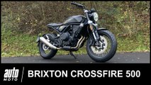 Brixton 500 Crossfire Essai POV d'une  adorable A2 Auto-Moto.com