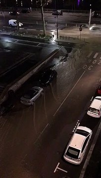 Rupture d'une canalisation à Rouen le lundi 4 janvier 2021