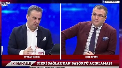 Cem Küçük: Hürriyet, Sabah'ın çakması; Sabah varken Hürriyet'e gerek yok