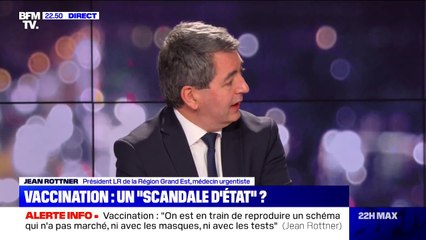 Jean Rottner sur la stratégie vaccinale: "Ce qu'on demande, c'est d'être associés à des choix"