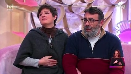 Goucha doa 35 mil euros em direto a família que com um incêndio perdeu a casa no dia de natal.