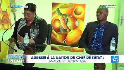Adresse à la Nation du chef de l'État : Pape Mahawa Diouf se prononce