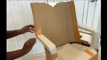 SEE HOW I TURNED A PLASTIC CHAIR INTO A THRONE CHAIR 480p-480p