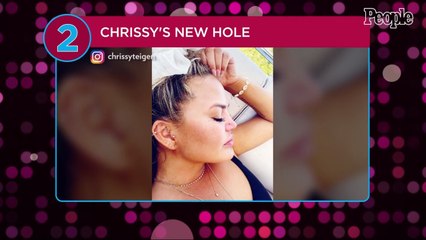 Chrissy Teigen Pierces Nose Again After Botched First Attempt: 'Second Time's a Charm'